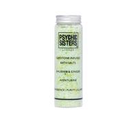 Gemstone Infused Bath Salts Aventurine Rhubarb & Ginger 220g