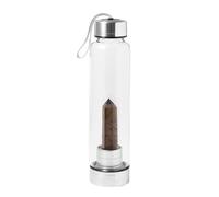 Gemstone Infusion Smoky Quartz Water Bottle