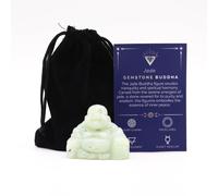 Gemstone Large Buddha - Jade KDMD Green One Size