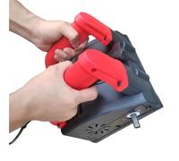 Gemstone Machine, 1200W Dust-Free Electric Wall Planer Automatic Handheld Grinder Polisher Scraper for Plastering Polishing
