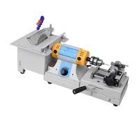 Gemstone Polishing and Jewelry Making Machine, 750w High-Speed Buffer with Cutting Function, 800-10000 RPM for Grinding, Polishing, Drilling