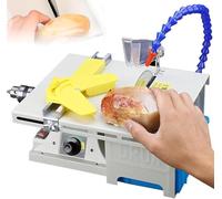 Gemstone Polishing Grinding Machine, 0-10000 RPM DIY Lapidary Saw for Jewelry Making and Stone Craft Projects
