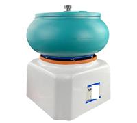 Gemstone Polishing Machine, 17 Inch Vibratory Tumbler Polishing Machine Jade Agate Grinder Vibrating Barrel for Gem, Stone, Crystal