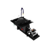 Gemstone Polishing Machine, 2500W 5 in 1 Multifunctional Desktop Polishing Machine Jade Carving Grinding Cutting Round Bead Punching for Gem, Stone, Crystal