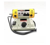 Gemstone Polishing Machine, 350W Bench Lathe for DIY Woodworking, Jewelry, and Stone Grinding