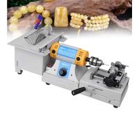 Gemstone Polishing Machine, 750W Table Grinding and Cutting Machine for Gold and Silver Jewelry, Precision Mini Table Saw, 0-10000rpm