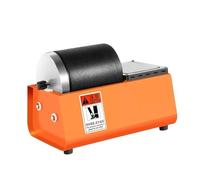 Gemstone Polishing Machine, Jewelry Polishing Machine Rubber Drum Grinder Rotary Tumbler for Gold Silver Metal Jade Small Household Grinding for Gem, Stone, Crystal