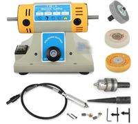 Gemstone Polishing Machine - Multifunctional Desktop Grinder for Jewelry Polishing - Ideal for Gold, Silver, and Copper - Efficient Grinding and Polishing Tool