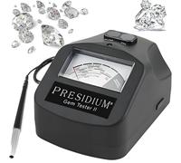 Gemstone Tester and Precious Metal Verifier with Thermal Conductivity Meter for Identifying Diamonds, Moissanites and Colored Gemstones - Essential Tool