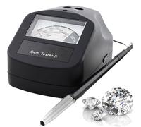 Gemstone Tester Kit with Thermal Calibration, Professional Jewelry Tool for Identifying 16 Common Colored Gemstones