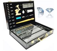 Gemstone Tester Tool - High Sensitivity Diamond Selector with Clarity Chart, Magnifying Glass, Electronic Pen for Jewelry Identification