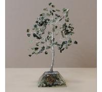 Gemstone Tree With Organite Base 160 Stone Moss Agate