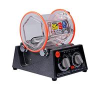 Gemstones Polisher, Magnetic Drum Polishing Machine Drum Polishing Machine Rotary Small Deburring Gold and Silver Jewelry Jewelry Gold-Making Equipment Tool KT6808
