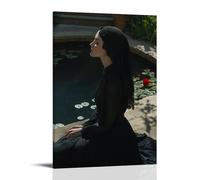 GEMTOFNMA Mary Sits Beside A Pool Where Sins Float Like Ink, Her Reflection Untouched by Shadow. Contemporary Wall Mural - Decorative Hanging Poster Art 08x12inch(20x30cm)