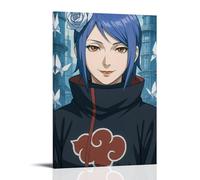 GEMTOFNMA Naruto Konan's Paper - Butterfly Blue Shadow Contemporary Wall Mural - Decorative Hanging Poster Art 16x24inch(40x60cm)