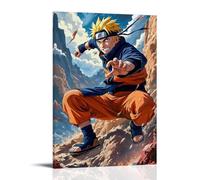 GEMTOFNMA Naruto Naruto's Cliff - Edge Heroic Shadow Contemporary Wall Mural - Decorative Hanging Poster Art 08x12inch(20x30cm)