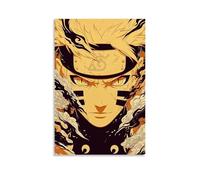 GEMTOFNMA Naruto Naruto's Demon Eye Dragon Shadow Contemporary Wall Mural - Decorative Hanging Poster Art 12x18inch(30x45cm)