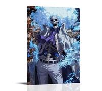 GEMTOFNMA One Piece Brook's Soul Flame Contemporary Wall Mural - Decorative Hanging Poster Art 24x36inch(60x90cm)