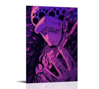 GEMTOFNMA One Piece Law's Purple Shadow Deterrence Contemporary Wall Mural - Decorative Hanging Poster Art 16x24inch(40x60cm)