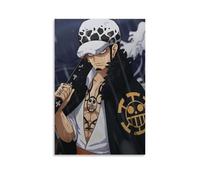 GEMTOFNMA One Piece Law's Rain - Curtain Solitary Shadow Contemporary Wall Mural - Decorative Hanging Poster Art 16x24inch(40x60cm)