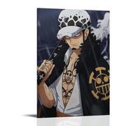 GEMTOFNMA One Piece Law's Rain - Curtain Solitary Shadow Contemporary Wall Mural - Decorative Hanging Poster Art 24x36inch(60x90cm)
