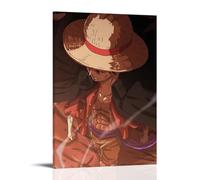 GEMTOFNMA One Piece Luffy's Dark - Crown Voyage Contemporary Wall Mural - Decorative Hanging Poster Art 16x24inch(40x60cm)