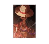 GEMTOFNMA One Piece Luffy's Dark - Crown Voyage Contemporary Wall Mural - Decorative Hanging Poster Art 24x36inch(60x90cm)