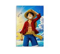 GEMTOFNMA One Piece Luffy's Sea - Sky Voyage Contemporary Wall Mural - Decorative Hanging Poster Art 20x30inch(50x75cm)