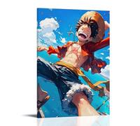 GEMTOFNMA One Piece Luffy's Sunny Celebration Contemporary Wall Mural - Decorative Hanging Poster Art 12x18inch(30x45cm)