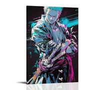 GEMTOFNMA One Piece Zoro's Colorful Sword Soul Contemporary Wall Mural - Decorative Hanging Poster Art 16x24inch(40x60cm)
