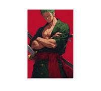 GEMTOFNMA One Piece Zoro's Scarlet Oath Contemporary Wall Mural - Decorative Hanging Poster Art 16x24inch(40x60cm)