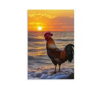 GEMTOFNMA Peter Weeps Where The Sea Meets Sunrise, The Roosters Cry Fading Into The Tide of His Broken Repentance. Contemporary Wall Mural - Decorative Hanging Poster Art 20x30inch(50x75cm)