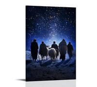 GEMTOFNMA The Shepherds Don’t Speak, for The Stars Already Said Everything Worth Saying. Contemporary Wall Mural - Decorative Hanging Poster Art 12x18inch(30x45cm)