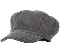 GEMVIE Women Corduroy 8 Panel Newsboy Baker Boy Cap Peaked Beret Hat Cabbie Painter Hat