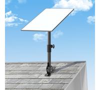 Gen 3 Mount Kit for Starlink, Denfix TS06 Adjustable Roof Wall Mount Bracket Compatible with Starlink V3 Standard Dish, Mounting Kit for Starlink Internet Kit Satellite
