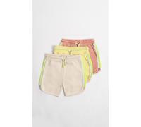 GEN 3-Pack Cotton Jersey Shorts In Cameo Brown Muted Grey & Yellow | Size: 5-6 Years GEN Multicolor 5-6 Years