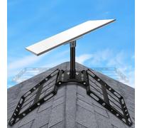 Gen 3 Starlink Roof Mount, Starlink Roof Ridge Mount with Gen 3 Pipe Adapter, Adjustable Angle Starlink Mounting Kit,Without Drilling Required