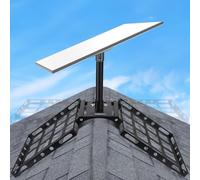Gen 3 Starlink Roof Ridge Mount, No-Drill Installation Starlink Pivot Mount with Gen 3 Pipe Adapter