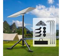 Gen 3 Starlink Tripod Stand with Pipe Adapter, Starlink Tripod Mount Gen 3, Height Adjustable Starlink Mount, Starlink Accessories for Yard Camping RV Travel