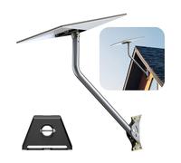 Gen 3/V4/4X Mount for Starlink - Heavy Duty Mounting Kit Compatible with V3 Standard Dish, Mast Mount + Aluminum Gen 3 Pipe Adapter