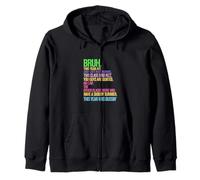 Gen A Slang Squad Teacher Last Day Celebration Zip Hoodie