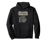 Gen Alpha Translator Slang Interpreter Rizz No Cap Sus Drip Pullover Hoodie