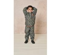 GEN Leopard Spot Printed, Shower-Resistant Vibrant Trousers in Green | Size: 7-8 Years GEN Green 7-8 Years