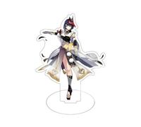 Gen Shin Stand Game Character Kokomi, Kujou Sara Action Figure Stand Desktop Decoration Anime Fans Collections (G)