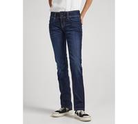 Gen Slim Fit Jeans with Mid Rise and Double Buttons Ultra Dark