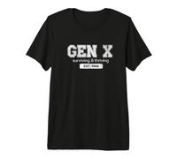 GEN X Est 1966 - Generation X - Thriving & Surviving Gen Xer Premium T-Shirt