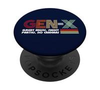 Gen-X | Great Music Sweet Parties No Camera Nostalgic 80's PopSockets Adhesive PopGrip