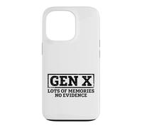 Gen X Lots of Memories No Evidence Case for iPhone 13 Pro