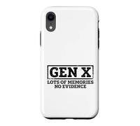 Gen X Lots of Memories No Evidence Case for iPhone XR