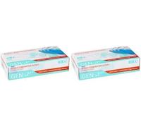 Gen-X Nitrile Gloves: Extra-Large, 100 Count, Food Safe Blue, Non-Sterile, Powder & Latex Free, Thick Disposable Gloves Suitable for Tools & Devices
